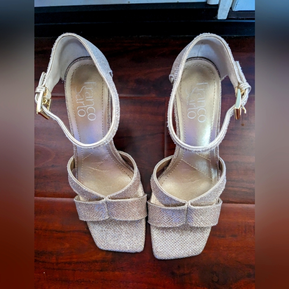 Franco Sarto Sparkly Heels Size 5